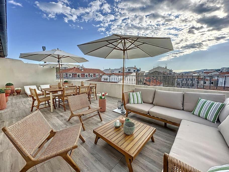 79m2 Penthouse, Palais Et Plages A 400m & 5mn Appartamento